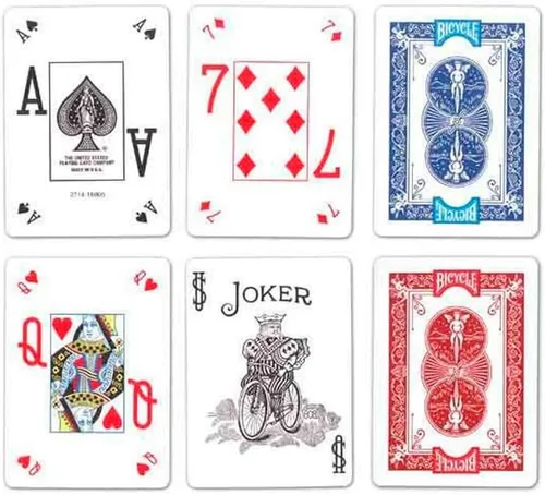 Miniatura 2 de Bicycle Pro Poker Peek Red Back Juego de cartas