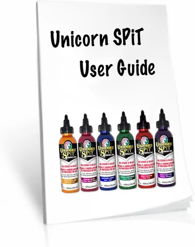 Miniatura 2 de Unicorn SPiT Sparkling – Gel Stain & Glaze – Colección Sparkle de 4 onzas – Dolly Firebird, Golden Gosling, fastuosos tortolitos, zafiro, sasha