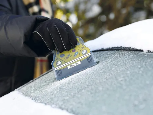 Miniatura 6 de BRISA VW Collection - Rascador de hielo de policarbonato Volkswagen, raspador de parabrisas, removedor de nieve, accesorio de automóvil de invierno