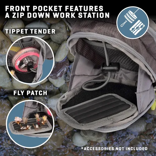 Miniatura 5 de Allen Company Bear Creek Micro Fly Fishing Chest Pack
