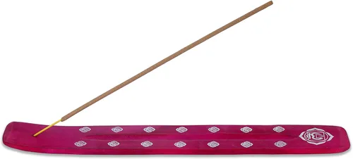 Miniatura 24 de Bless-International Quemador Tradicional Hecho a Mano de Madera Portaincienso Soporte Recogecenizas para Aromaterapia-Meditación-Yoga