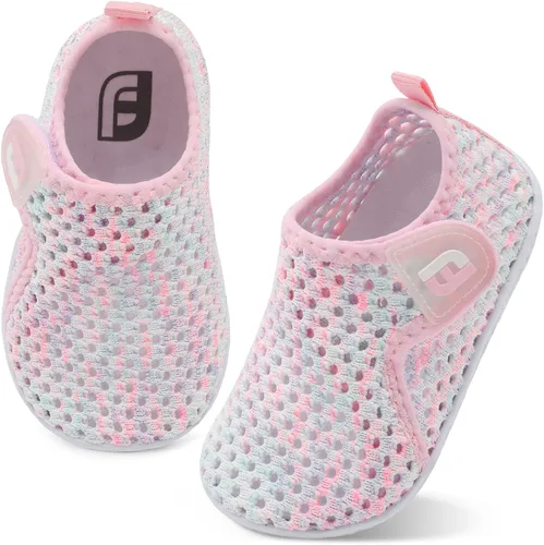 Miniatura 32 de JOINFREE Zapatos de agua para bebés y niños pequeños, sandalias para niños y niñas, zapatillas transpirables para caminar y correr