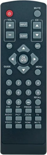 Control remoto de repuesto RC-304 para Insignia TV NS-L19Q-10A NS-L22Q-10A NS-L26Q-10A NS-L32Q09-10A NS-L19W1Q-10A NS-L47Q09-10A