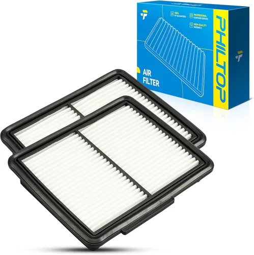 PHILTOP Filtro de aire para motor CA10999 2 piezas de repuesto para Infiniti M37 3.7L 2011-2013, M35 3.5L 2008-2010, Q70 3.7L 2015-2019, Q70L 3.7L