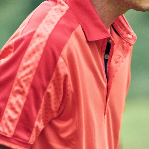 Miniatura 7 de Camisa de golf Dry Fit para hombre, polo de manga corta de secado rápido, absorbe la humedad