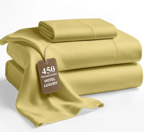 Miniatura 29 de LANE LINEN - Sábanas tamaño Split King para cama ajustable, 450 hilos, 100% algodón, 2 sábanas bajeras individuales XL, con bolsillo profundo, 05