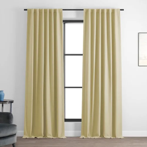 Miniatura 25 de HPD Half Price Drapes Bellino - Cortinas de oscurecimiento de habitación de 63 pulgadas de largo, para dormitorio y sala de estar (1 panel), 50
