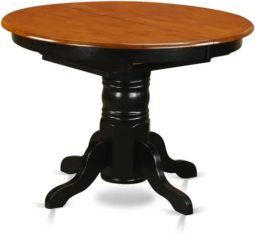 Miniatura 3 de East West Furniture KENI5-BCH-C - Juego de muebles de comedor de 5 piezas, incluye una mesa de cocina ovalada con hojas de mariposa y 4 sillas