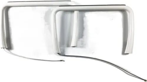 YANHAO Geunine - Tren de aterrizaje izquierdo/derecho Geunine con cubierta de antena y cable de brújula para DJI Phantom 4 Pro V2.0 Part RC Drone