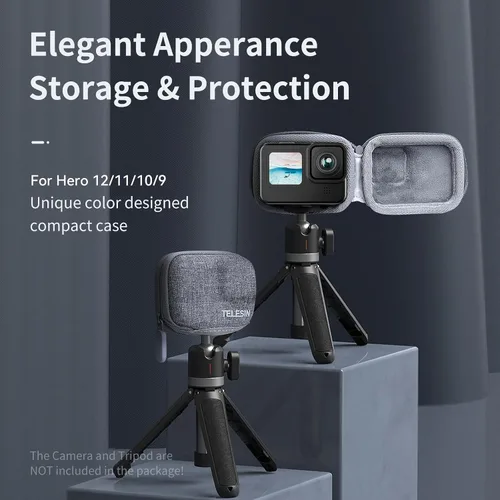 Miniatura 2 de TELESIN Funda protectora pequeña para GoPro 12 11 10 9 Insta360 Ace Pro Accesorios