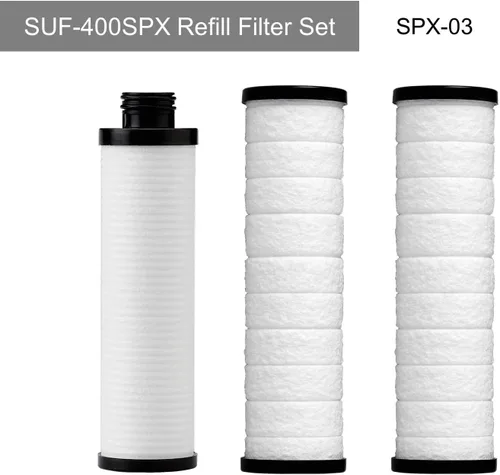 Miniatura 7 de Filtro de ducha en línea SPM-400 VitaPure también conocido como SUF-400SPX