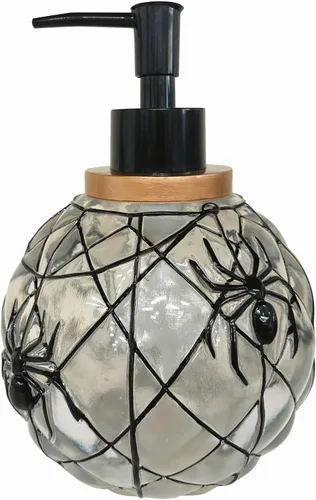 Miniatura 6 de Avanti Linens - Dispensador de jabón/bomba de loción, artículos esenciales para el baño de invitados, decoración del hogar con diseño de fantasma
