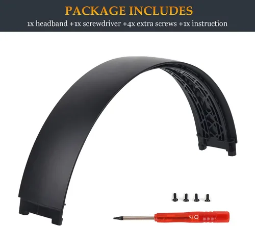 Miniatura 6 de Studio Pro Diadema igual que la banda de arco de repuesto OEM A2924, piezas de accesorios compatibles con Beats de Dre Studio Pro (modelo A2924)