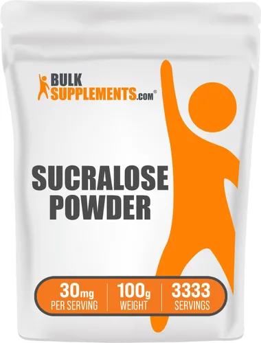 Sucralosa en polvo – Alternativa al azúcar – Edulcorante cero calorías – Edulcorantes artificiales – Edulcorante Keto, 30 mg por porción, 100 g (3.5