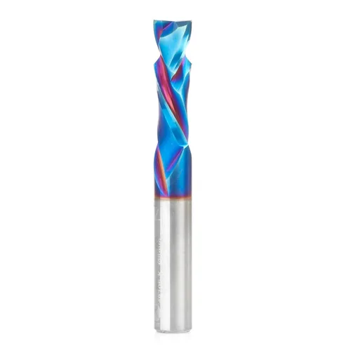 Miniatura 38 de Amana Tool Spektra Extreme Tool Life - Broca de router espiral de compresión CNC de carburo sólido, 46010-K, 3/8 D x 1-1/8 CH x 3/8 vástago x 3
