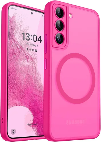 Miniatura 36 de CANSHN Funda diseñada para Samsung Galaxy A16-5G [protección completa de la cámara] [compatible con Magsafe] funda protectora trasera translúcida