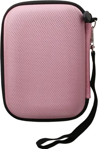 Miniatura 2 de WAIYUCN Estuche de transporte rígido de EVA para Miyoo Mini Plus, funda de consola de juegos de mano retro de 3.5 pulgadas (rosa)