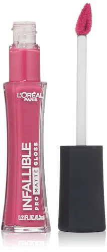 Miniatura 7 de L'Oréal Paris Infallible Lip Pro Matte Gloss, Aphrodite Kiss, 0.21 onzas líquidas