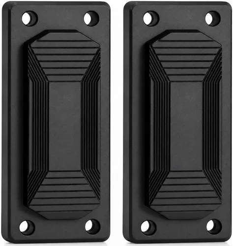 HEKAGURA Gun Magnet Mount, 45 lb Rating,Magnetic Gun Holster| Rubber Coated Gun Holder for Handgun, Shotgun, Rifles, Revolvers| Beside Holster,