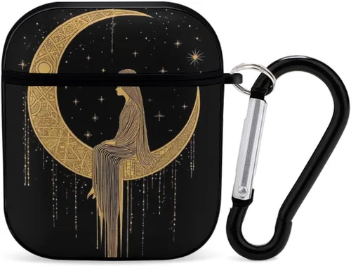 Miniatura 21 de Funda protectora de silicona compatible con AirPods 2 y 1 (camuflaje militar de camuflaje frío)
