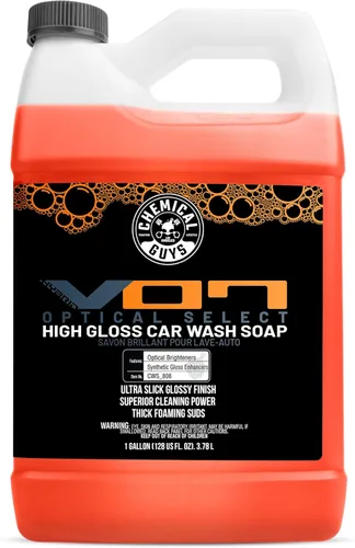 Chemical Guys CWS_808 Jabón híbrido espumoso de alto brillo para lavado de autos (funciona con cañones de espuma, pistolas de espuma o lavados de
