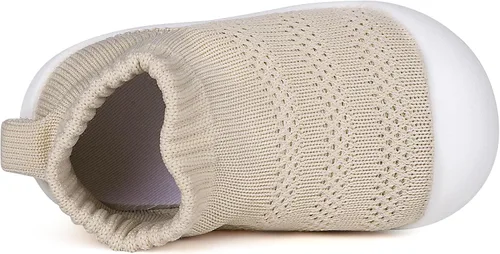 Miniatura 123 de Zapatos de bebé Pantuflas para niños pequeños, calcetines para niños y niñas, suela antideslizante