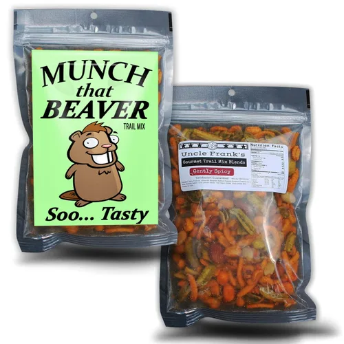 Miniatura 9 de Munch That Beaver Trail Mix - Ideas de regalo únicas para amigos, divertidos regalos de broma de castor para hombres y mujeres, rellenos