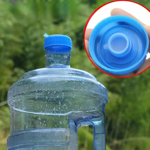 Miniatura 2 de Tapón dispensador de botella de agua reutilizable de 3 a 5 galones, rosca en la tapa de la jarra de 2.165 in