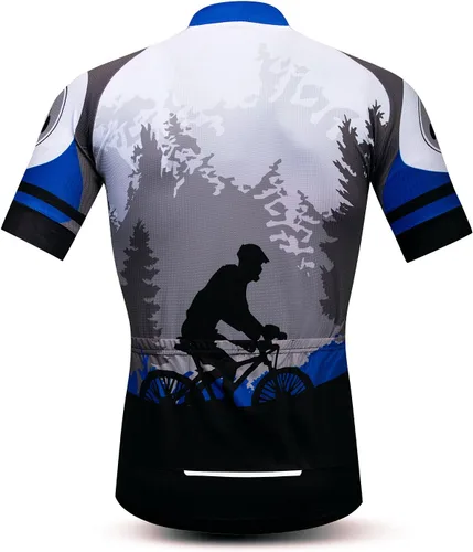 Miniatura 2 de Jersey de ciclismo para hombre, verano anti-sudor camisas de ciclismo transpirable ropa de ciclismo equipo de carretera ropa de ciclismo de secado