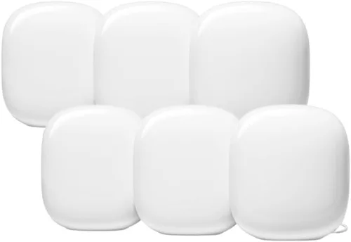 Miniatura 12 de Google Nest WiFi Pro - Wi-Fi 6E - Reliable Home Wi-Fi System with Fast Speed and Whole Home Coverage - WPS - Mesh Router - Non-Retail Packaging - Fog
