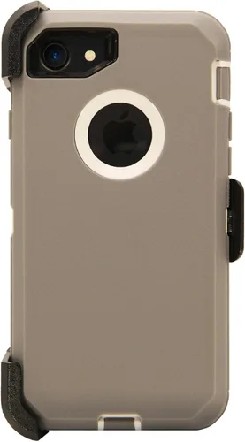 Miniatura 8 de Hand-e Funda con clip para cinturón para iPhone SE 3ª y 2ª generación 2022-2020 / iPhone 8 / iPhone 7 (4.7") Funda protectora 2 en 1 con protector