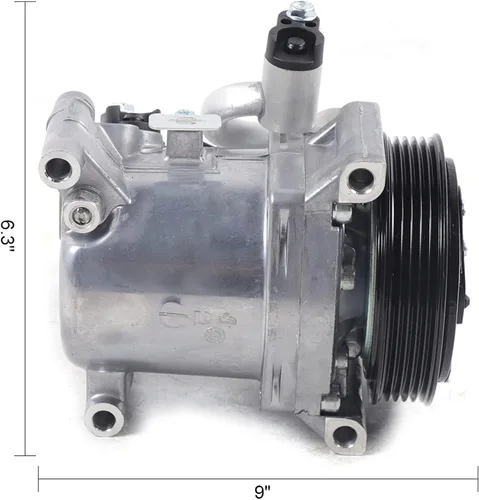 Miniatura 7 de Compresor de aire A/C CA con embrague para Suzuki SX4 todos los modelos 2007 2008 2009, compresor de CA A/C + embrague se adapta a Suzuki SX4