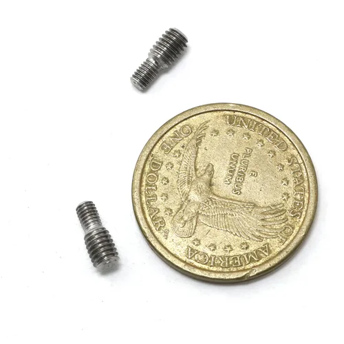 Miniatura 2 de Tornillo de conversión de acero inoxidable 304 M3 a M4 Tornillo macho adaptador de metal
