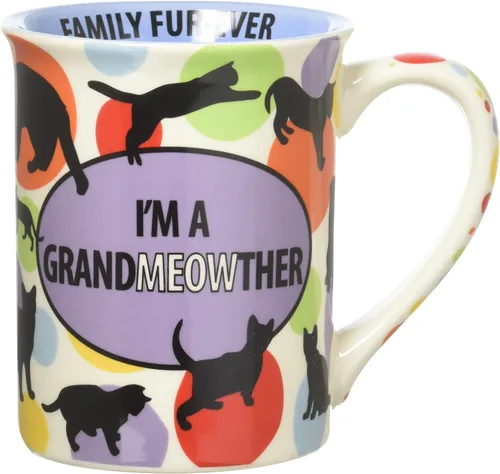 Miniatura 6 de Taza de gres Our Name is Mud "Catffeine", 16 oz.