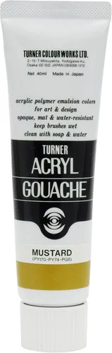Miniatura 4 de Turner Colour Works Acryl Gouache Artist - Pintura acrílica (tubo individual de 3.4 fl oz), color verde oliva