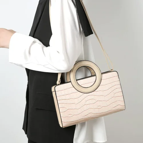 Miniatura 48 de ZLMBAGUS - Bolso de mano para mujer, diseño vintage con solapa y asa, de piel sintética, para llevar al hombro