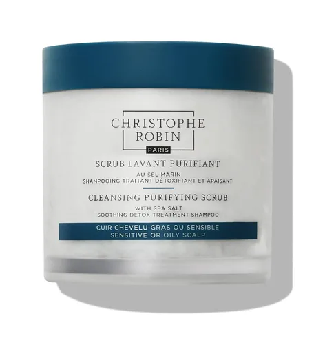 Miniatura 8 de Christophe Robin Purifying Scalp Scrub with Sea Salt – Deep-Cleansing Detox Treatment for Oily Roots & Sensitive Scalps, Removes Build-Up & Soothes