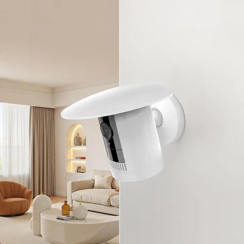 Miniatura 5 de Cubierta de sombra para cámara de sol y lluvia para cámara Ring Stick Up Cam – Protector de capó de cámara impermeable resistente a los rayos UV