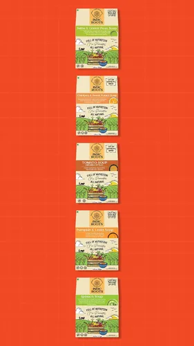 Miniatura 8 de Organic Roots Sopa de espinacas Palak paquetes de sopa instantánea saludable natural lista para cocinar, mezcla de sopa de verduras en polvo