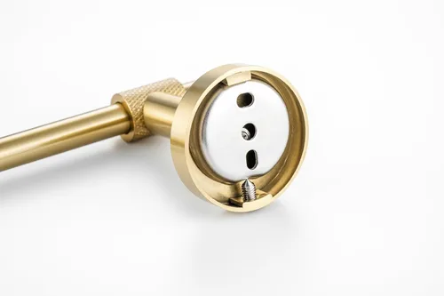 Miniatura 9 de Toallero individual – Serie Avant, colgador de toallas de baño de acero inoxidable, resistente, barra individual montada en la pared con diseño