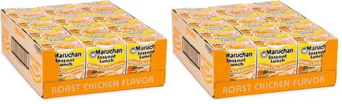 Miniatura 23 de Maruchan Fideos Ramen Instant Lunch con sabor a queso cheddar, sopa de fideos instantáneos estilo japonés, comida rápida y fácil, taza de 2.25 onzas
