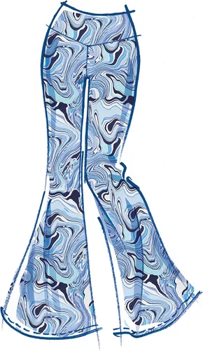 Miniatura 6 de McCall's M8368A - Kit de patrón de costura para tops y pantalones acampanados, código M8368, tallas XS-S-M-L-XL