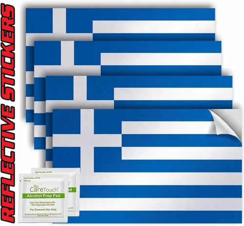 Miniatura 21 de Spy Spot Calcomanías de la bandera del Reino Unido, paquete de 4 (4 x 2.5 pulgadas), calcomanías de vinilo Union Jack para ventanas, parachoques