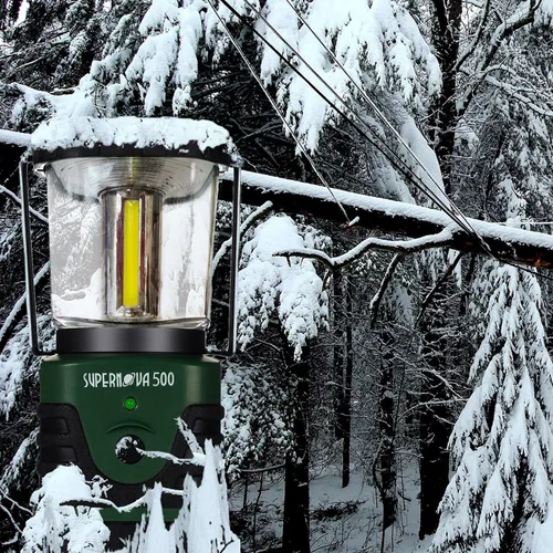 Miniatura 6 de Linterna alimentada por batería Supernova, brillante, de larga duración, linterna de camping LED resistente al clima, ideal para tormentas