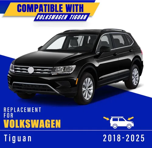 Miniatura 5 de 3 limpiaparabrisas de repuesto para Volkswagen Vw Tiguan 2018-2021 2022, escobillas limpiaparabrisas de repuesto de equipo original - 25"/22"/15
