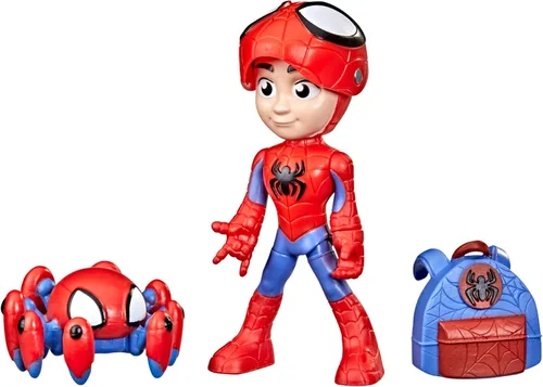 Miniatura 10 de Spidey y sus Increíbles Amigos Paquete de Revelación de Héroes de 2 Unidades, Figuras de Acción de Marvel con Función de Máscara Abatible, Miles