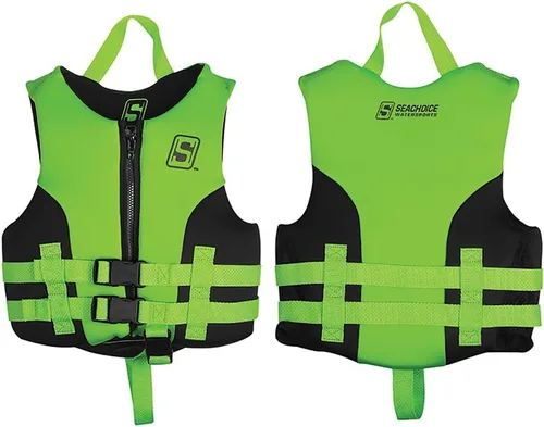 Miniatura 34 de Seachoice Evoprene - Chaleco salvavidas multideporte, nivel 70, tallas de niño a adulto Azul/Negro