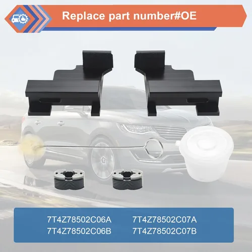 Miniatura 2 de Kit de reparación de riel de techo corredizo compatible con Ford Lincoln Vehicle 2007-2014 Edge, 2010-2018 MKT, 2007-2015 MKX, reemplazo