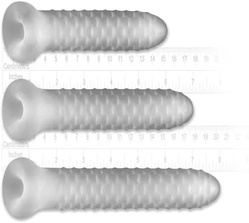 Miniatura 6 de PerfectFit Brand Fat Boy Checker Plate de 7.5 pulgadas, funda para el pene, potenciador sexual, suave y cómoda manga para el pene