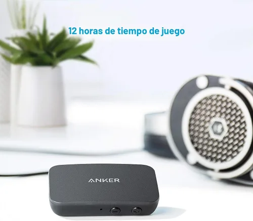 Miniatura 7 de Anker Soundsync - Receptor Bluetooth para transmisión de música con Bluetooth 5.0, conexión de dispositivo doble, llamadas manos libres, duración